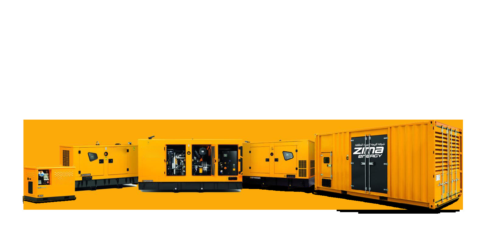 Zima Energy diesel generator range